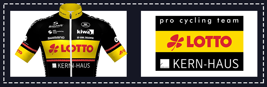 maillot cyclisme Lotto-Kern Haus 2020-2021